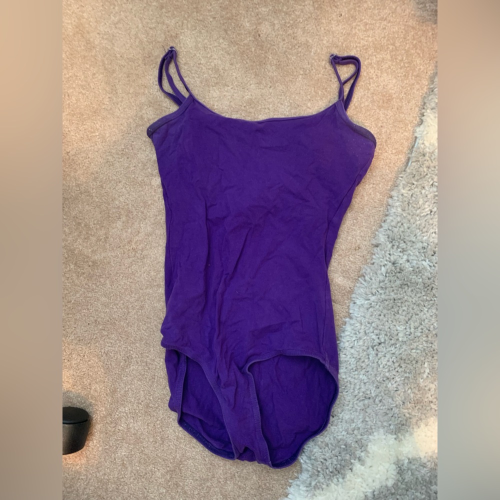 Adult small purple leotard